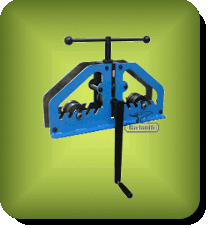 Ручной трех-роликовый трубогиб, прокатный профилегибочный станок MTB 30-40, MTB 30-50, BLACKSMITH