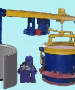 Виброустановка для производства ж/б колец, ВП