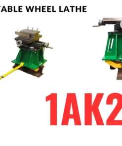 Портативный колесотокарный станок для обточки колес вагонов и тепловозов, 1АК200
