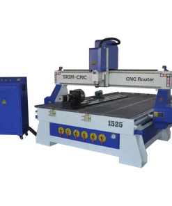 3Д фрезерный станок с чпу по дереву с поворотной осью, SIGN-1525HVR