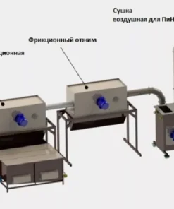 Линия переработки пленки, 200кг/ч