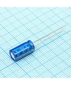 JRB1J470M02500630120000B, Radial, 63V 47uF /6.3*12/105 C