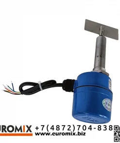 Лопастной ротационный датчик уровня с защитной трубкой-удлинителем, KYL-80AAS 24В