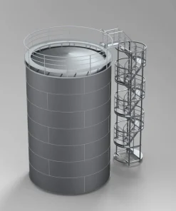 Пожарный резервуар, 500 м3