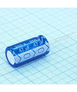 JRB2E470M05001300250000B, Radial, 250V 47uF /13*25/105 С
