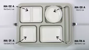 Термоконтейнер индивидуальный Kocateq, CH1L