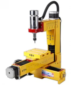 Учебный фрезерный ЧПУ станок по дереву, CNC micro-2