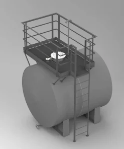 Пожарный резервуар, 15 м3