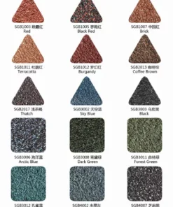 Производство металлочерепицы с напылением крошкой из Китая