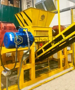 Шредер для дробления изношенных шин и ТБО, Global Recycler 1000