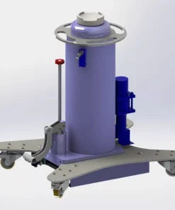 Ямный телескопический напольный подъёмник, КППТ15