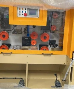 Линия перемотки проволоки с катушки 1.120 мм на катушку 1.120 мм