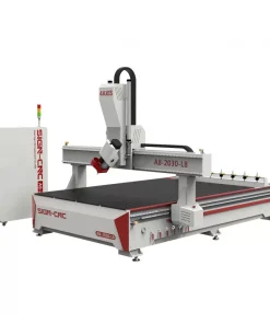 ATC четырех осевой фрезерный станок с ЧПУ с поворотным шпинделем, SIGN-2030ATC-4A